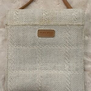 Nine West Tan and Cream Crossbody Bag